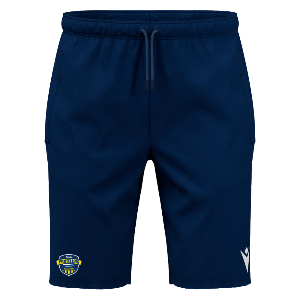 Macron Short coton fern marine - logoté | Image 1