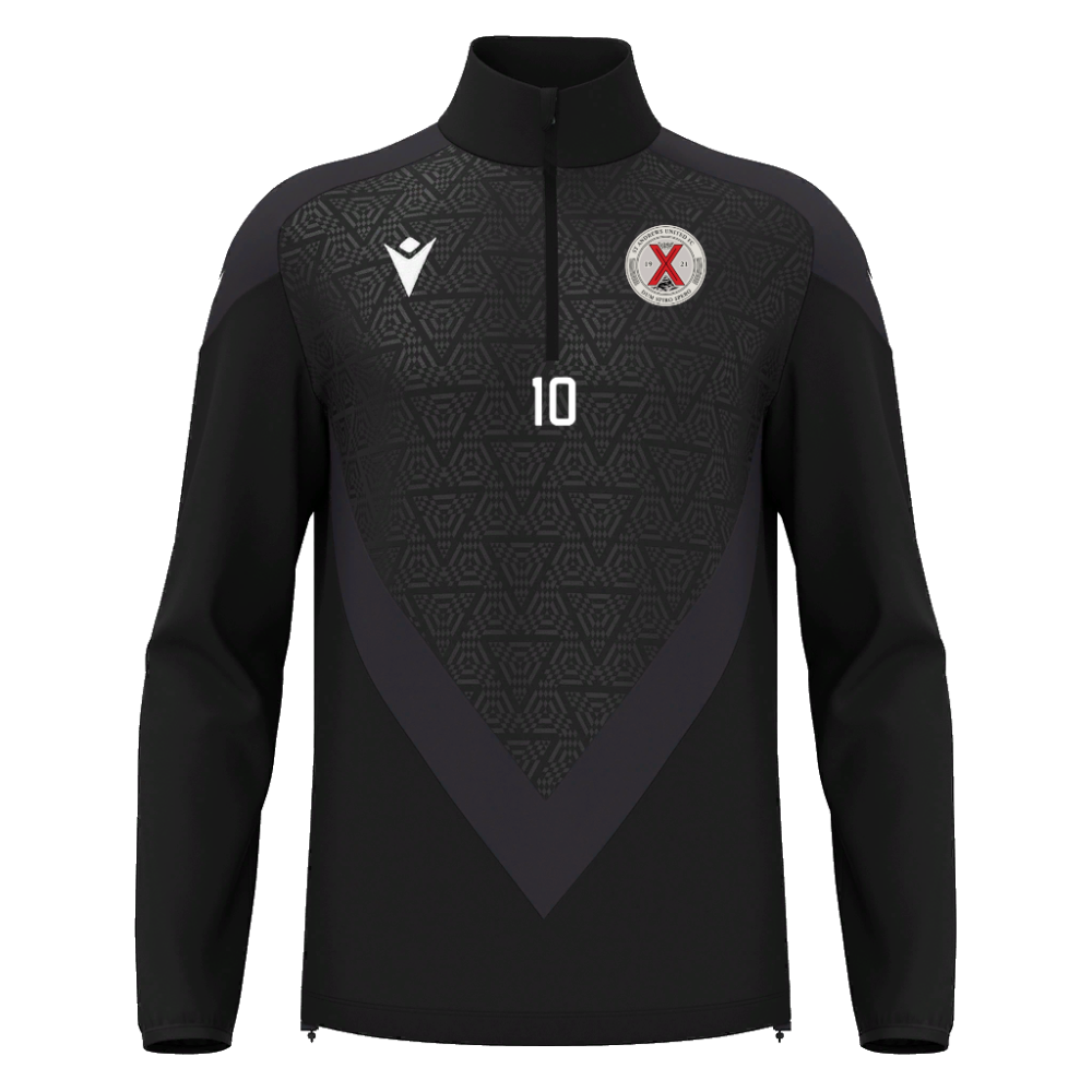 Macron Anduin 1/4 zip no sponsor jr | Image 1