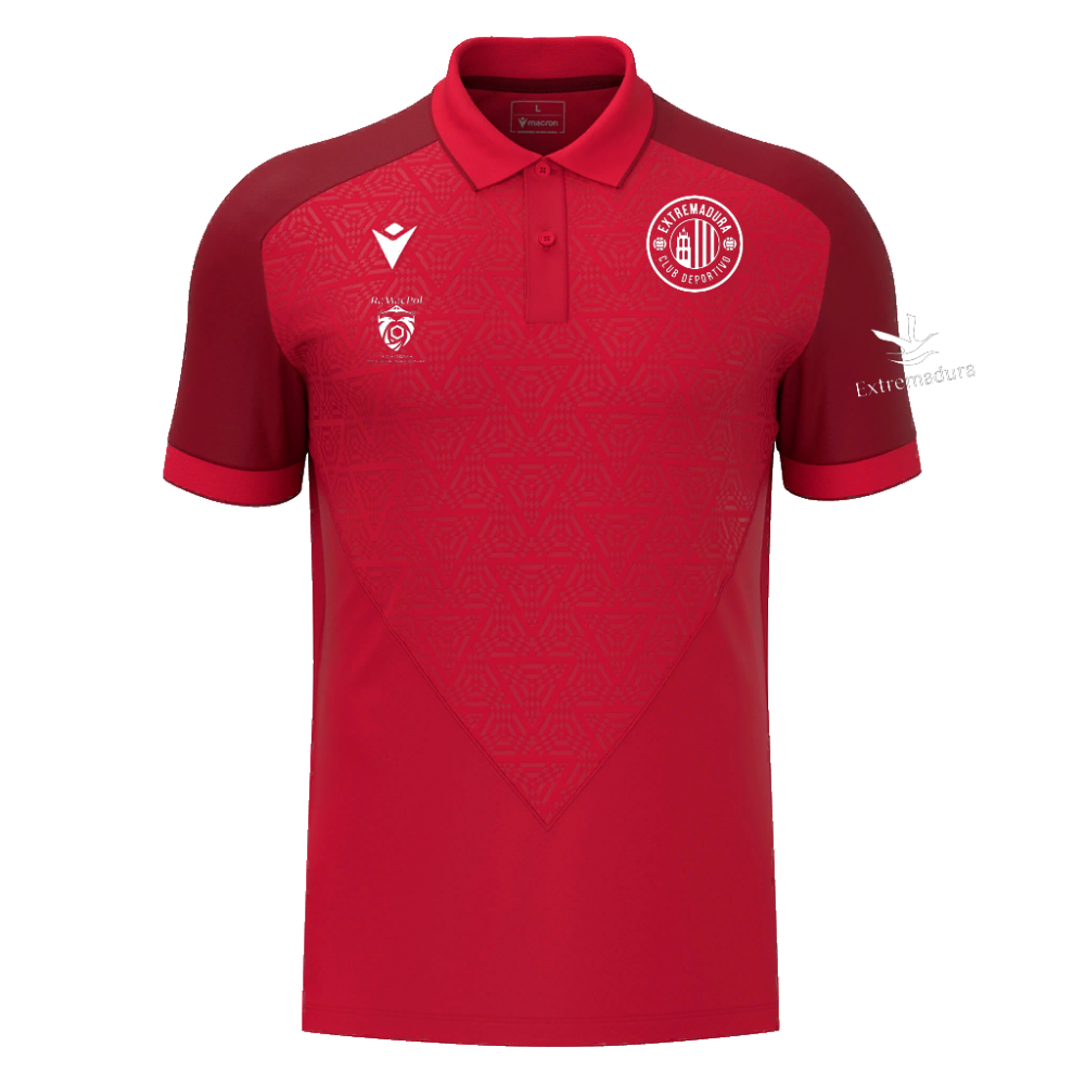 Macron Polo paseo jugador cd extremadura 25/26 | Imagen 1