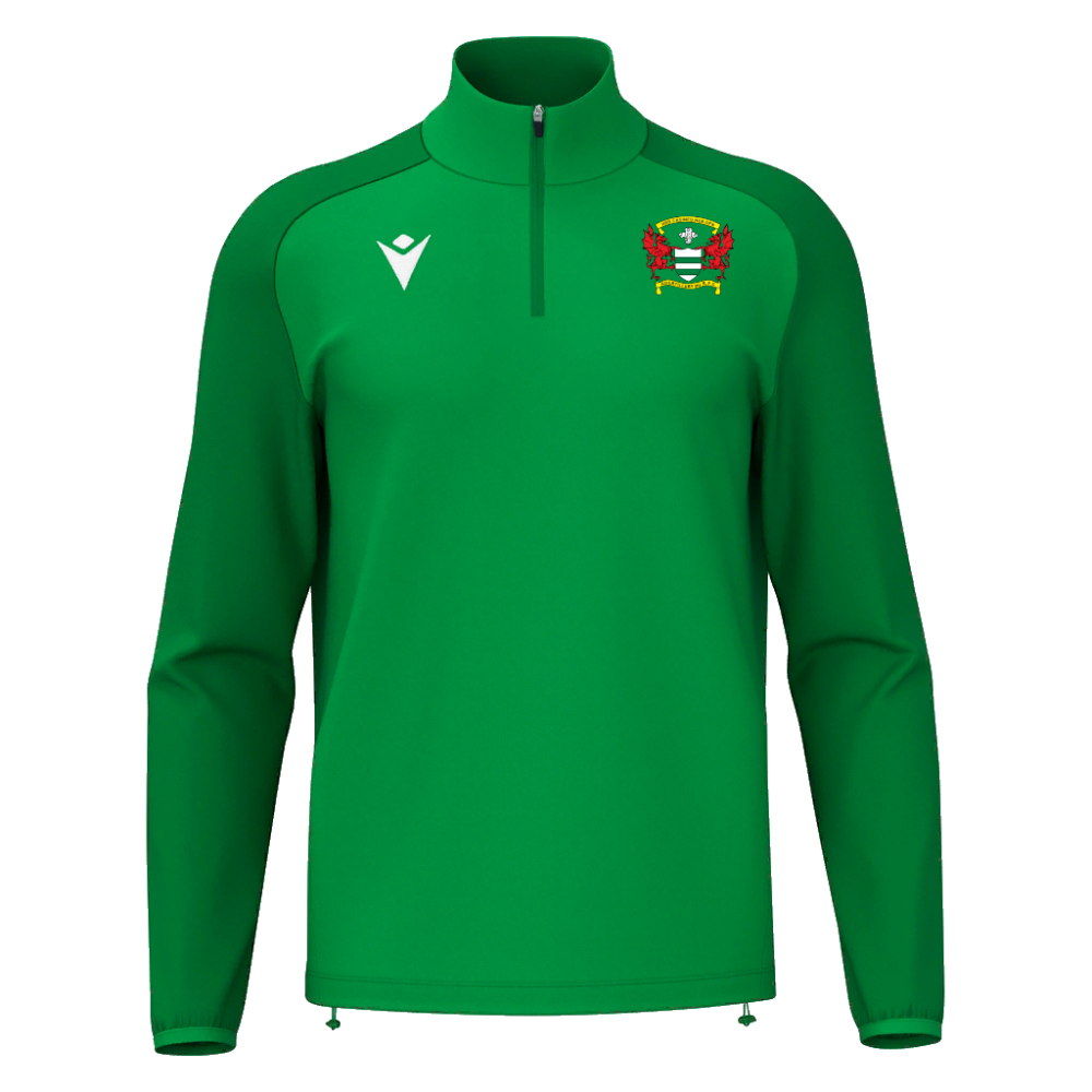 Macron Isen 1/4 zip jersey grn sr | Image 1