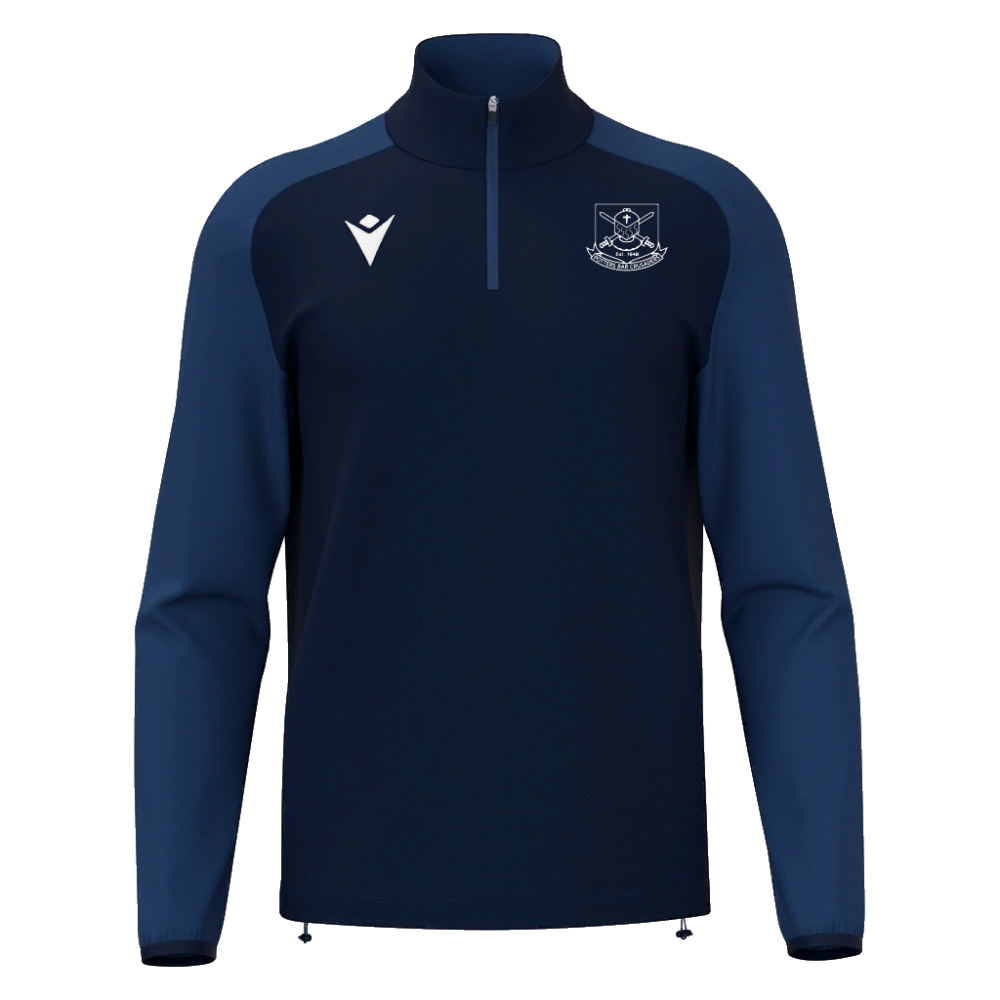 Macron Isen 1/4 zip jersey nav sr | Image 1