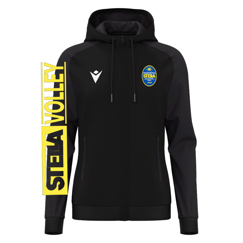 Macron Felpa full zip cappuccio staff w atlas | Immagine 1