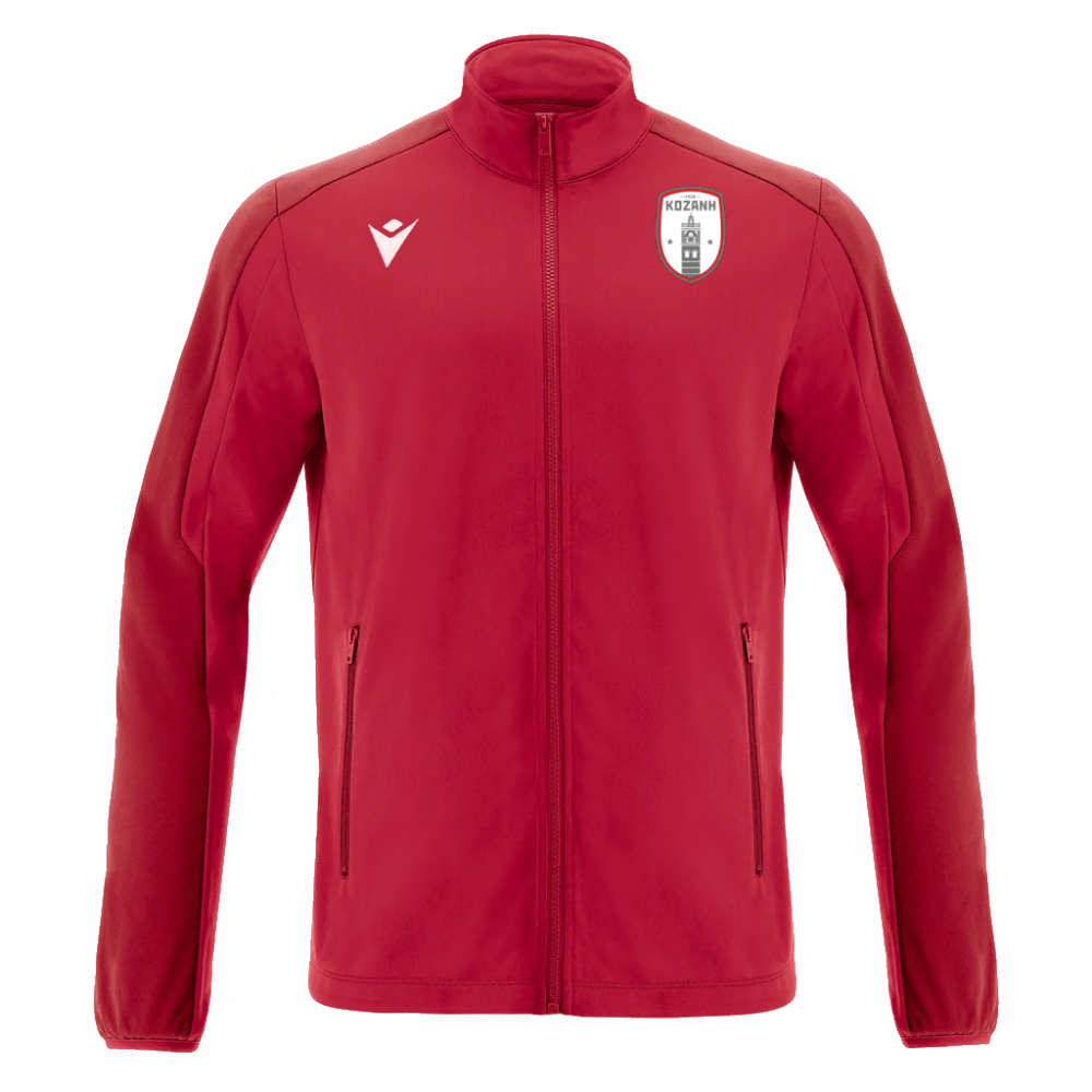 Macron Seth full zip sweatshirt red | Image 1