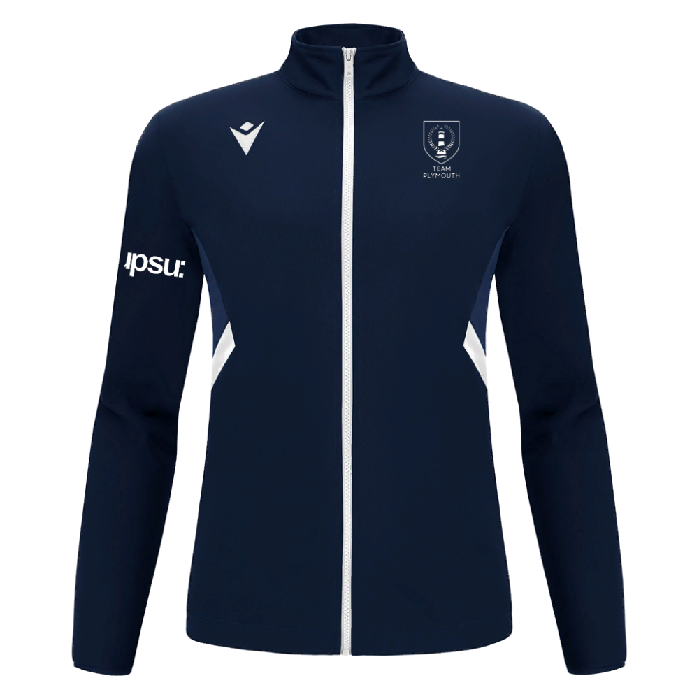 Macron Raijin full zip sweatshirt nav/wht sr | Image 1