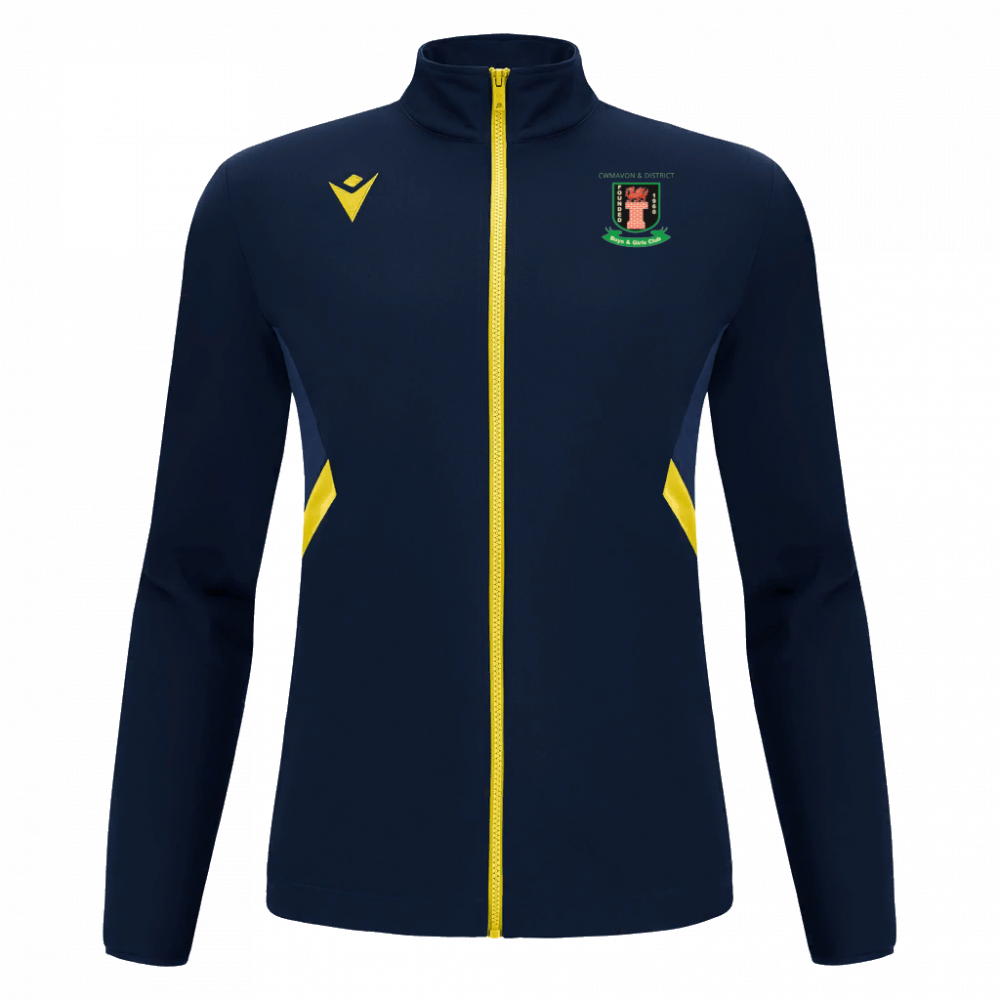 Macron Raijin full zip sweatshirt nav/yel sr | Image 1