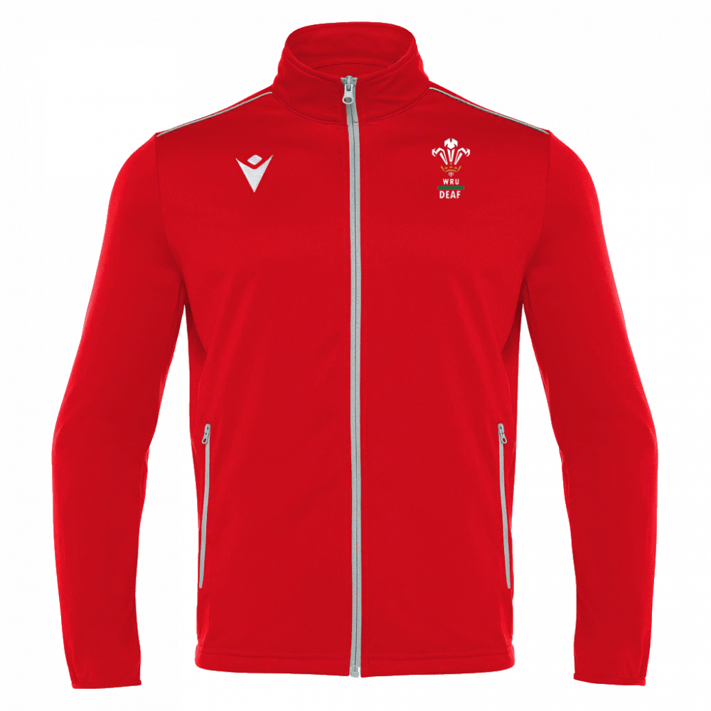 Macron Nemesis full zip sweatshirt red sr | Image 1