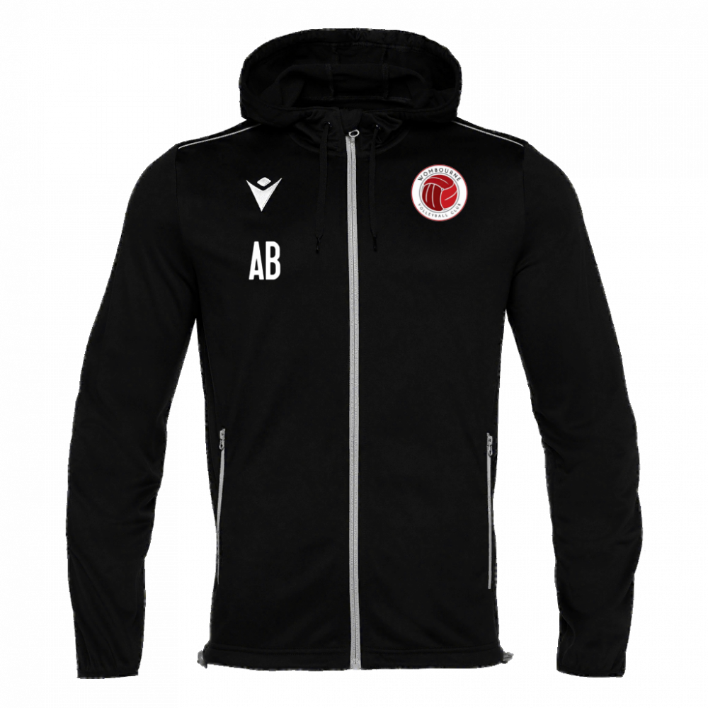 Macron Freyr full zip hoody blk sr | Image 1