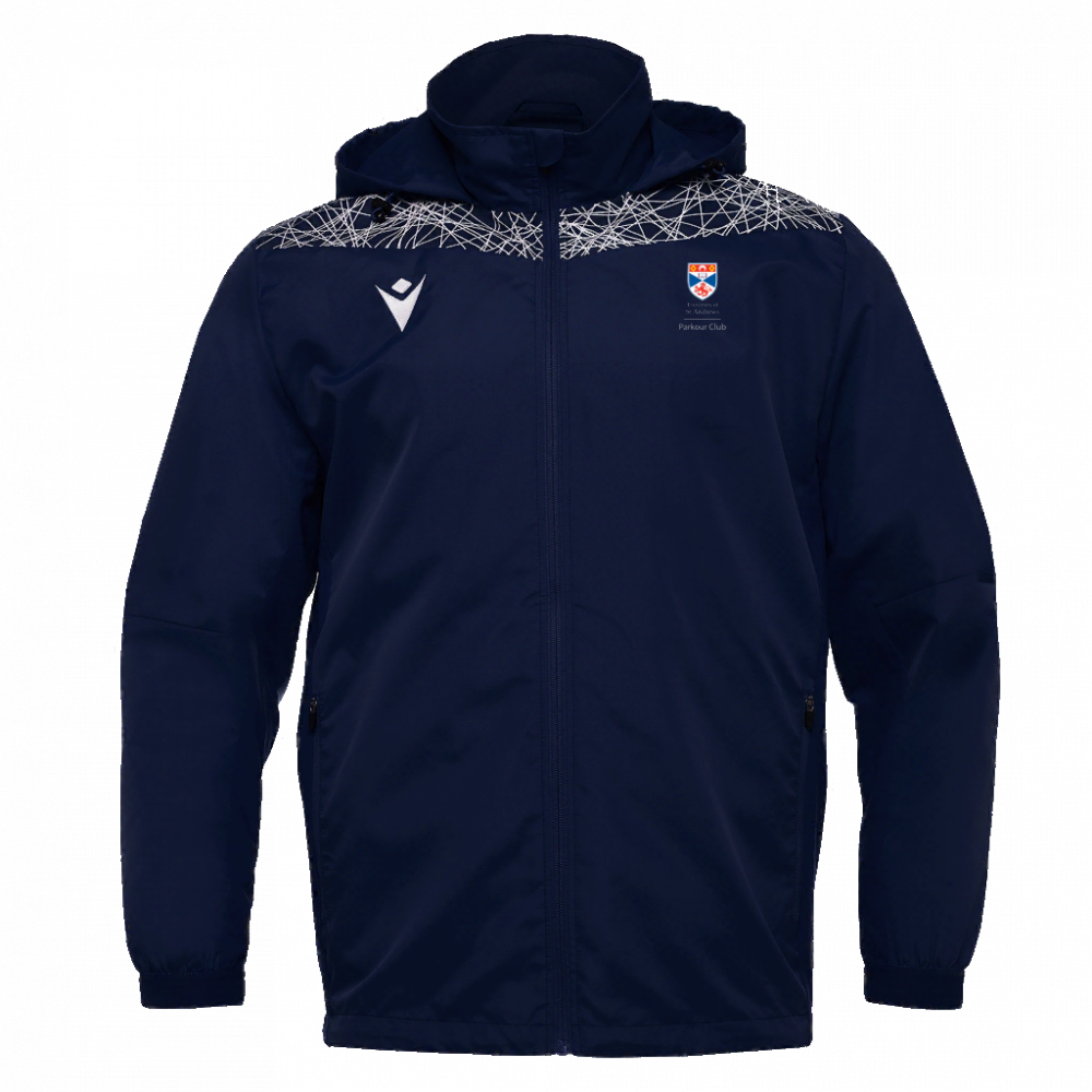Macron Lahti showerjacket nav/wht sr | Image 1