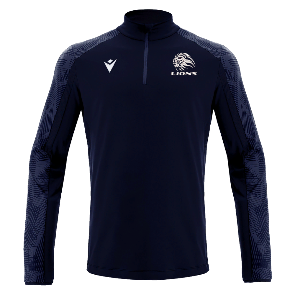 Macron Naryn 1/4 zip jersey nav sr [coaches] | Image 1