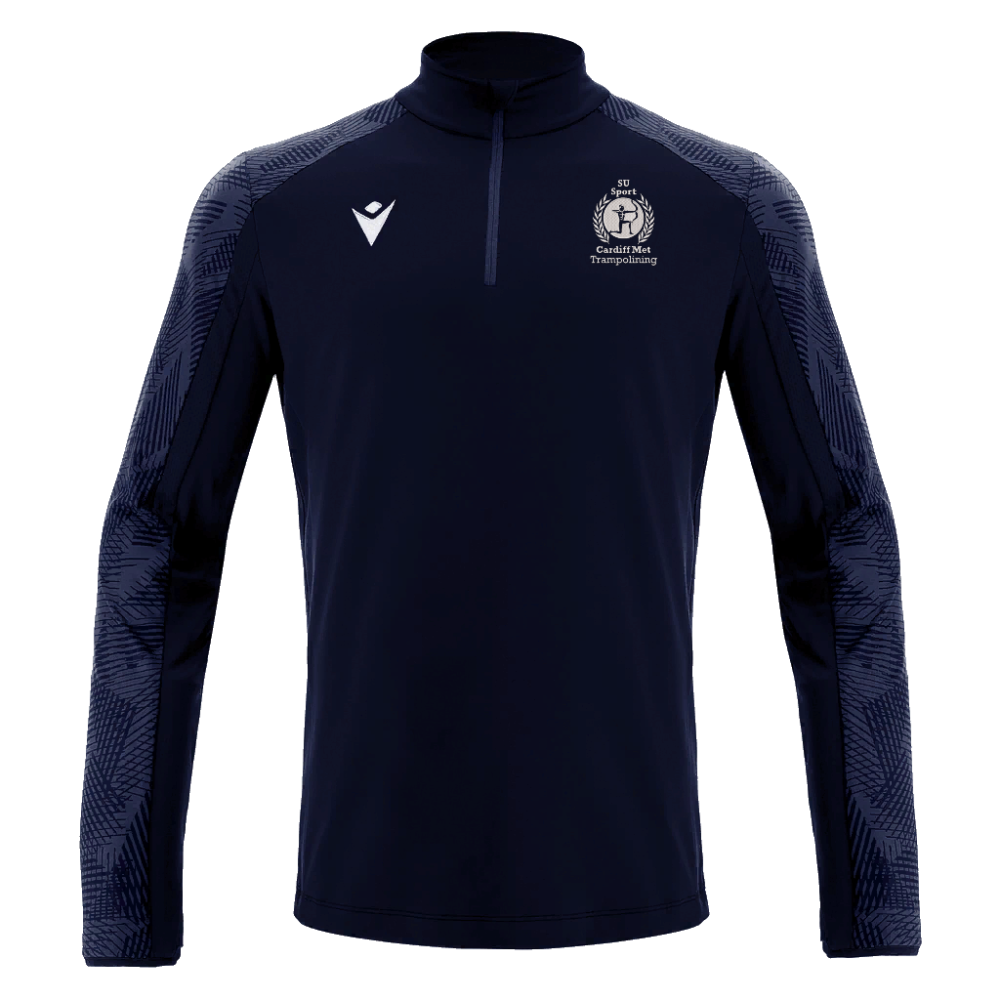 Macron Naryn 1/4 zip jersey nav jr | Image 1