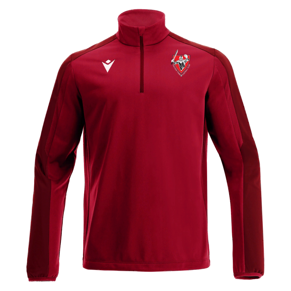 Macron Arno 1/4 zip jersey red jr | Image 1