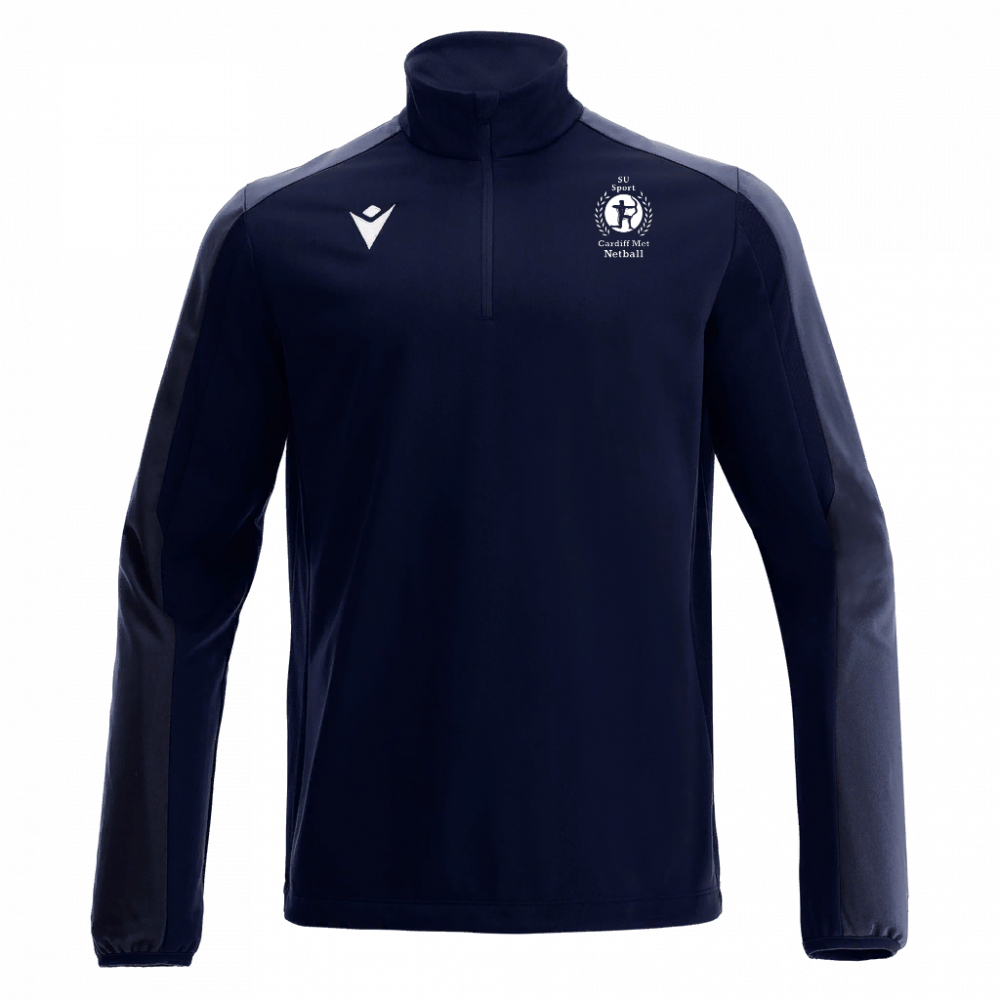 Macron Arno 1/4 zip jersey nav jr | Image 1
