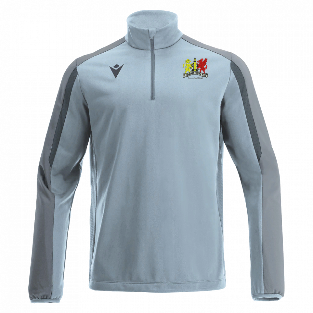Macron Arno 1/4 zip jersey slv/gry sr | Image 1