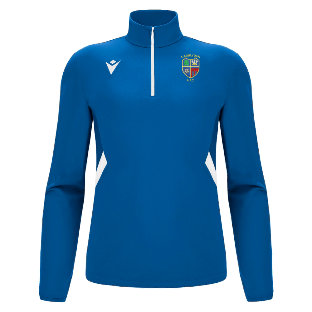 Macron Piave 1/4 zip jersey roy/wht jr | Image 1