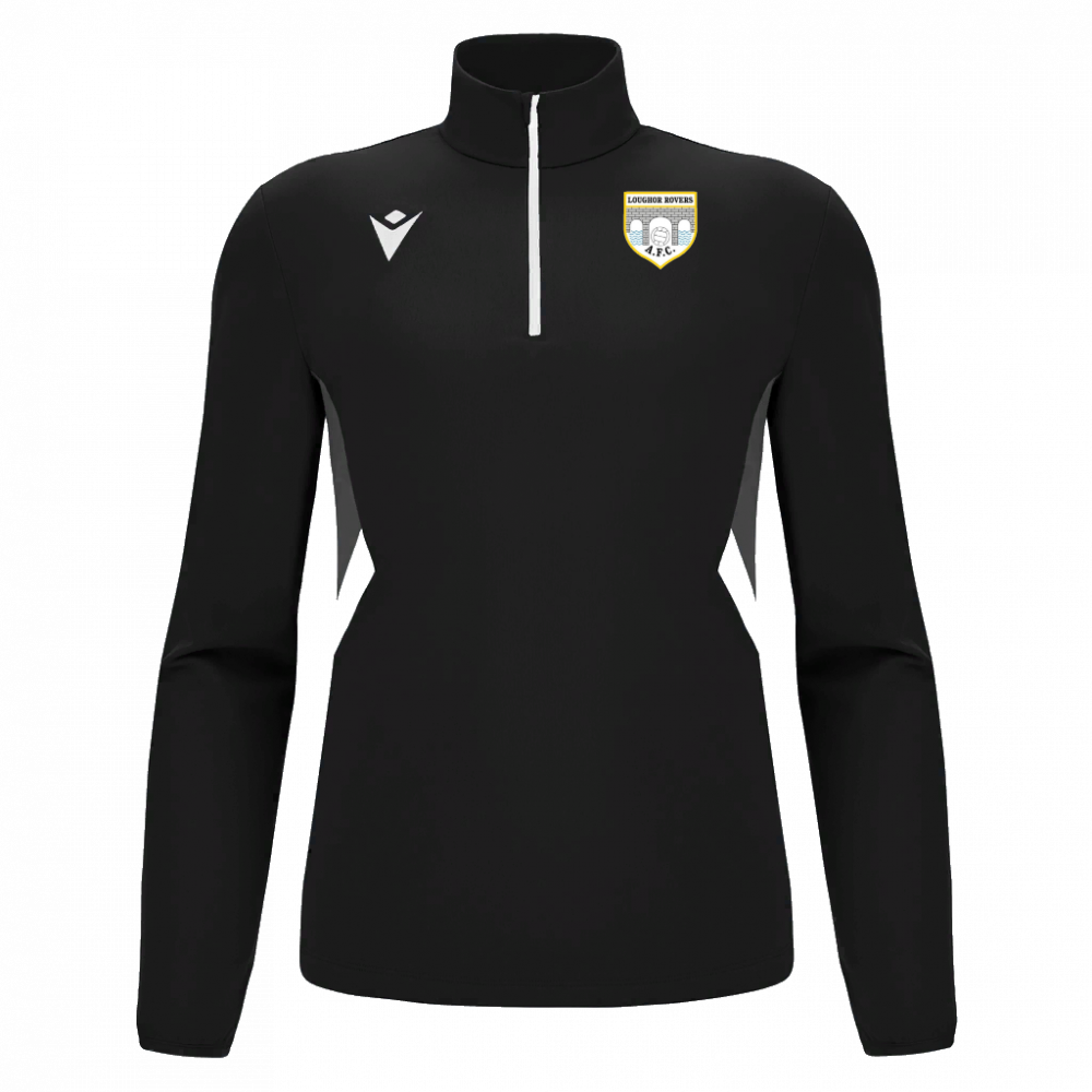 Macron Piave 1/4 zip jersey blk sr | Image 1