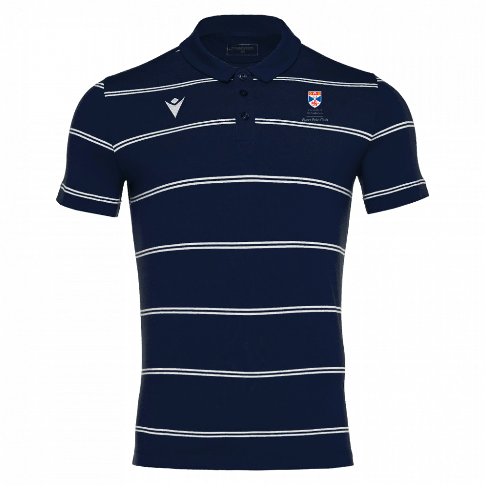 Macron Flamenco polo nav/wht sr | Image 1