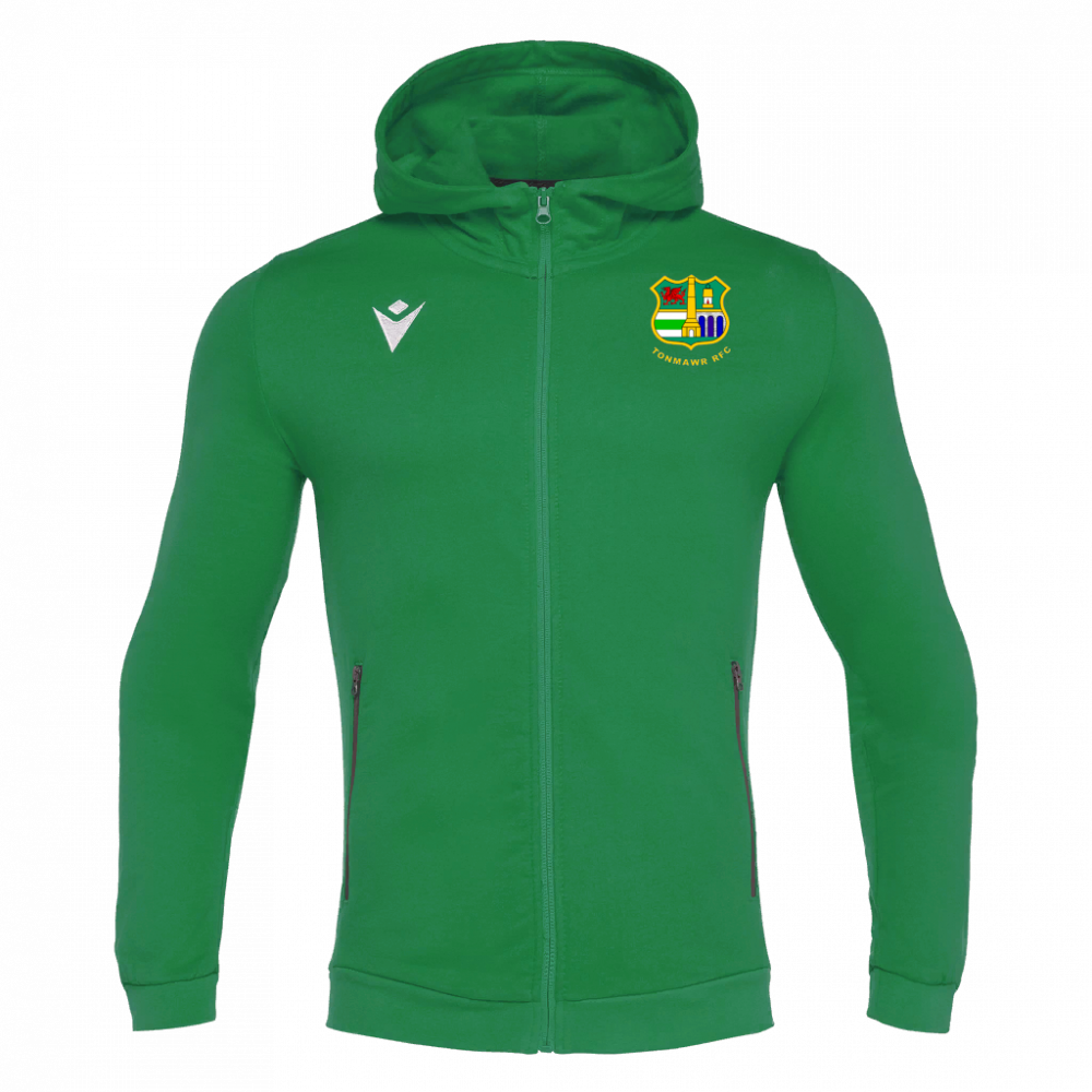 Macron Cello full zip hoody grn jr | Image 1