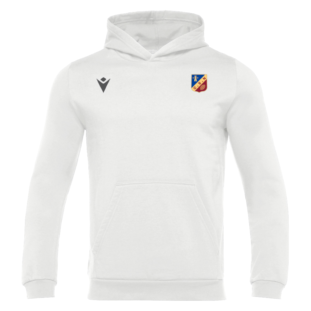 Macron Sweat-shirt banjo hero blanc - logoté | Image 1