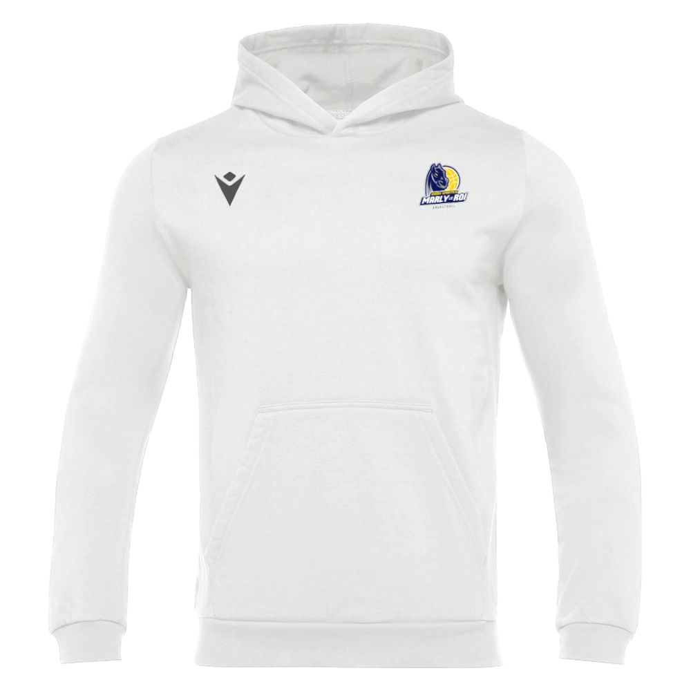 Macron Sweat coton banjo hero blanc - logoté | Image 1