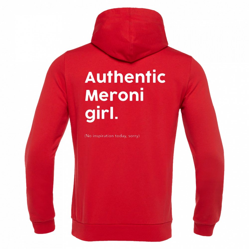 Macron Felpa rossa ''girl'' | Immagine 1
