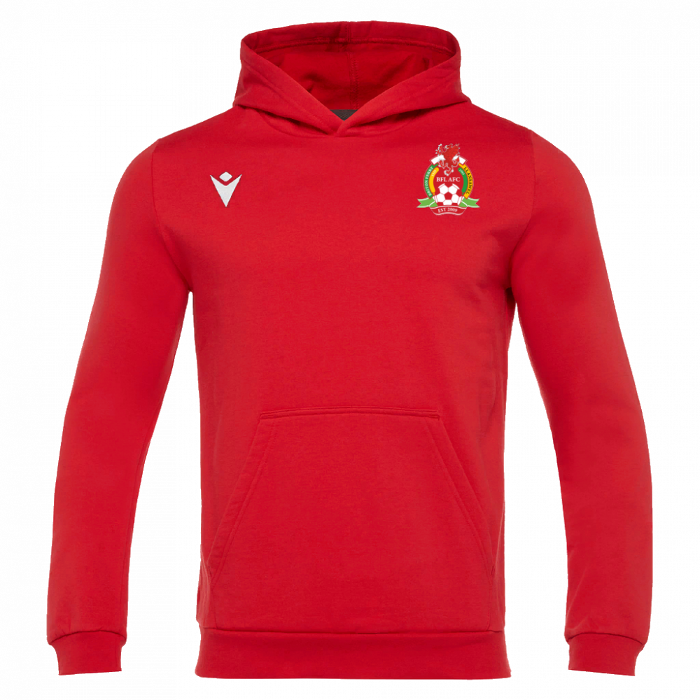 Macron Leisure hoodie banjo hero red sr | Image 1