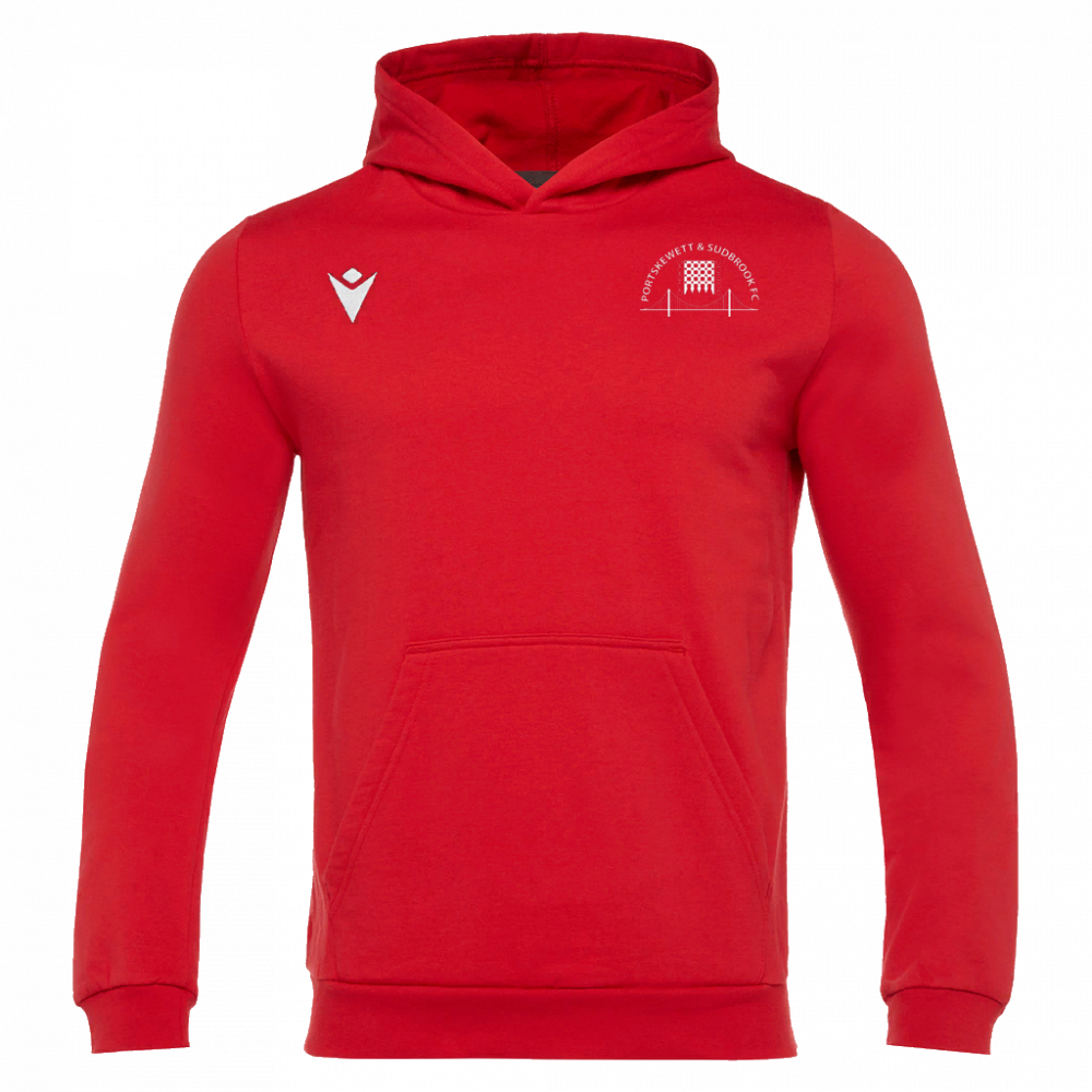 Macron Leisure hoodie banjo hero red sr | Image 1