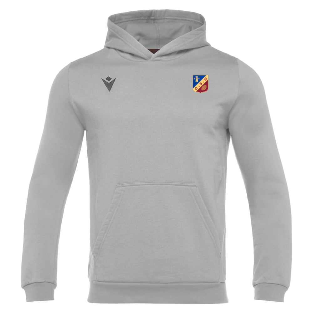 Macron Sweat-shirt banjo hero gris - logoté | Image 1