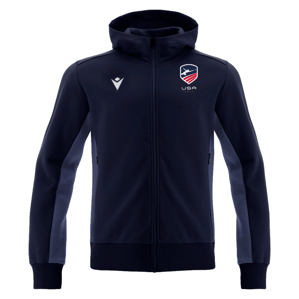 Macron Fencing - full lenght zip sweatshirt trumpet | Image 1