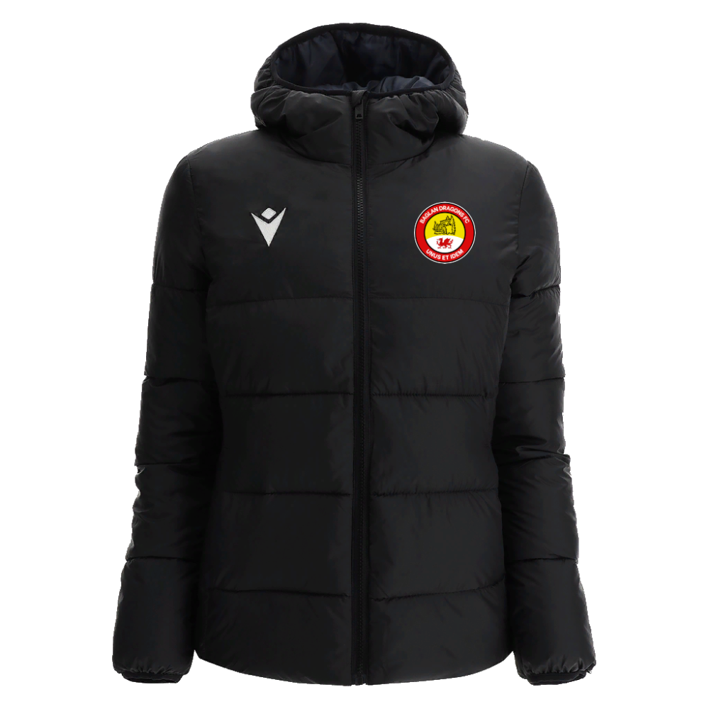 Macron Hooded women's padded jacket makalu blk jr | Image 1