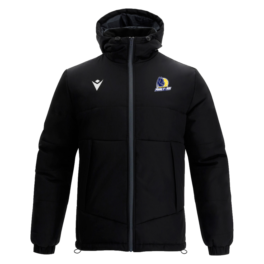 Macron Parka courte andes noir - logoté | Image 1