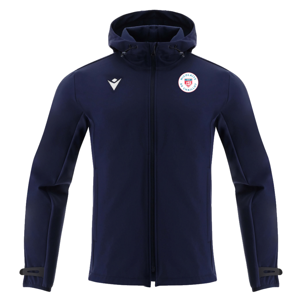 Macron Softshell himalaya marine - logo silicone | Image 1