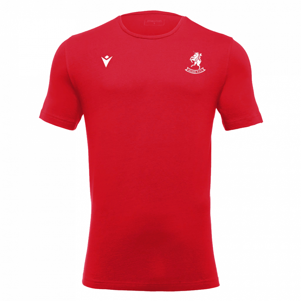 Macron Boost hero t shirt red ss sr | Image 1