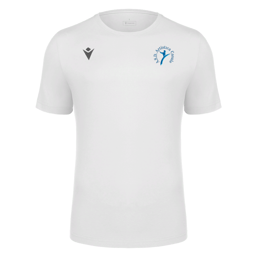 Macron Maglia sportiva boost hero bianca | Immagine 1