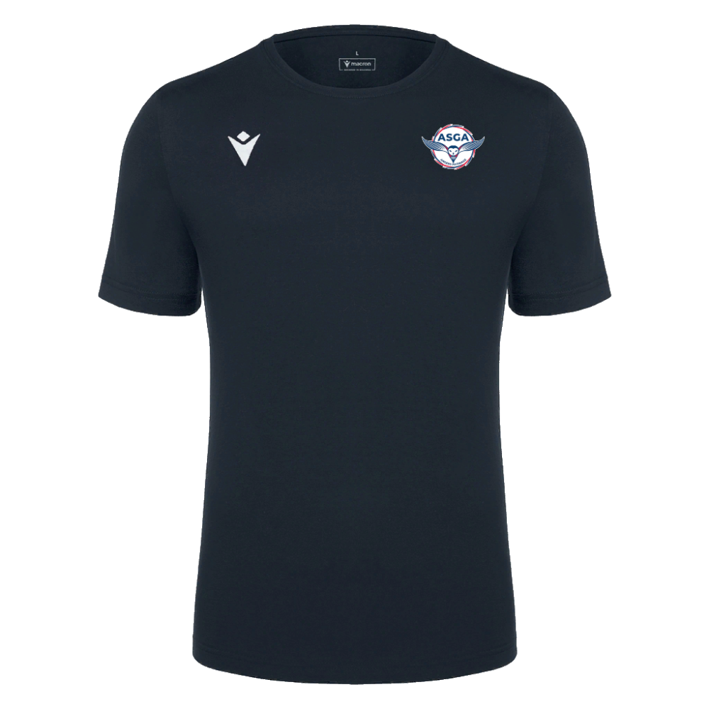 Macron T shirt coton boost eco navy logo s | Image 1