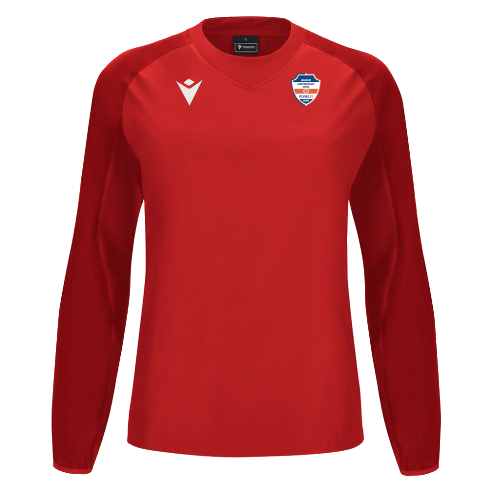 Macron Vareuse denali rouge - logoté | Image 1