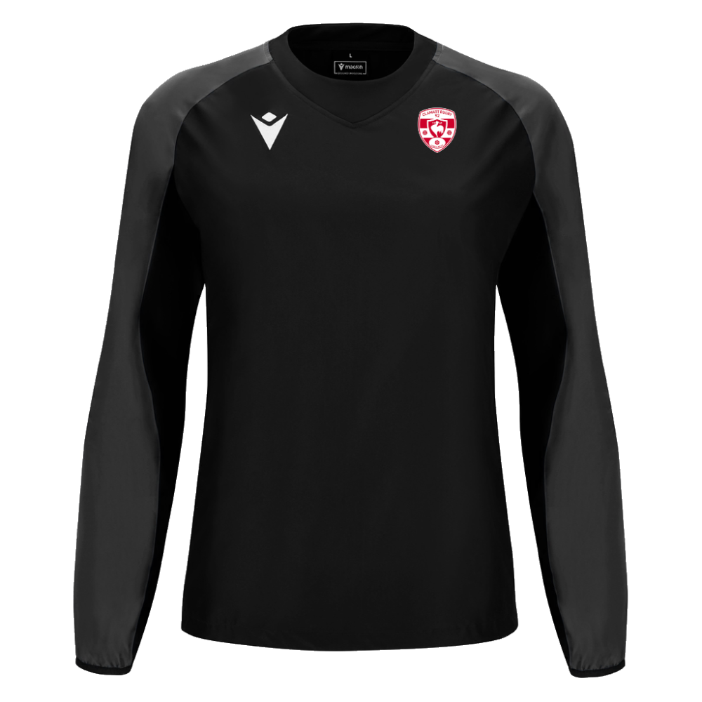 Macron Vareuse rugby denali noir - logoté | Image 1