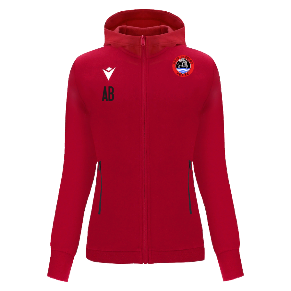 Macron Womens' cotton hooded sweatshirt drum jr | Image 1