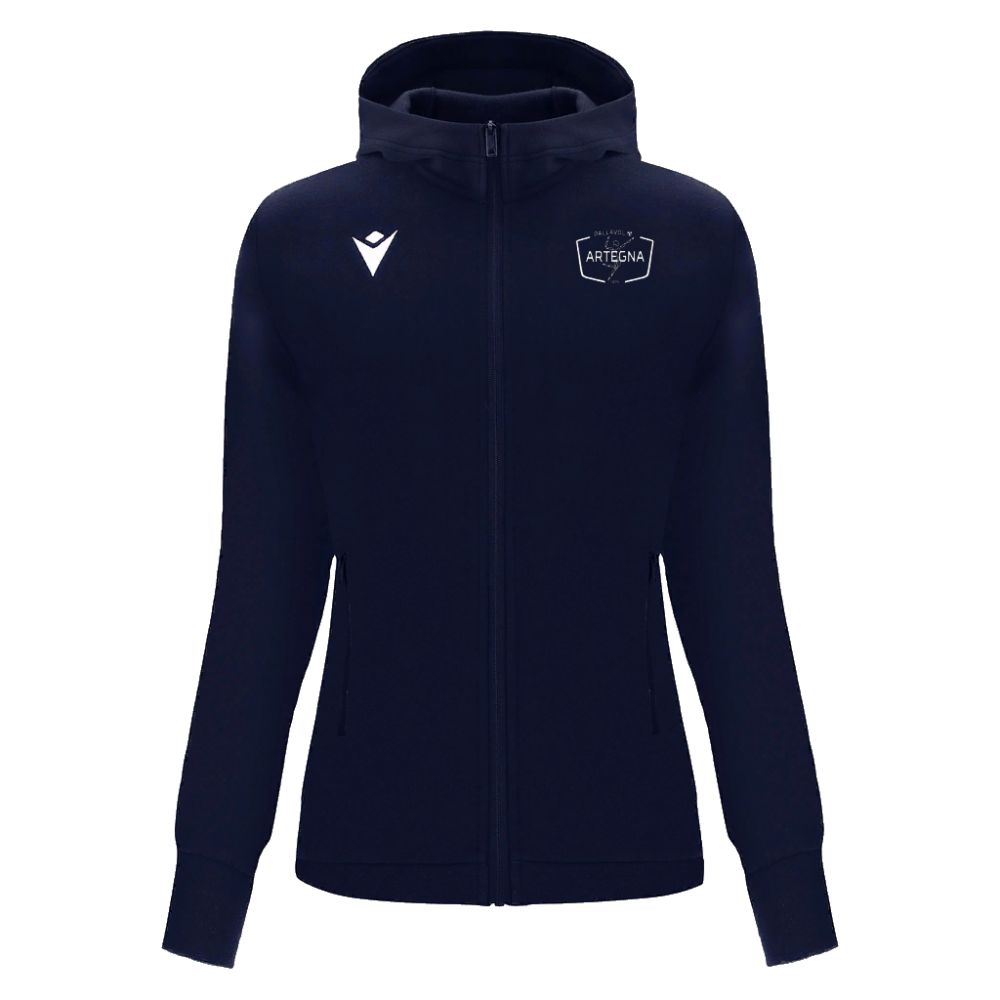 Macron Felpa da donna con cappuccio in cotone drum | Immagine 1