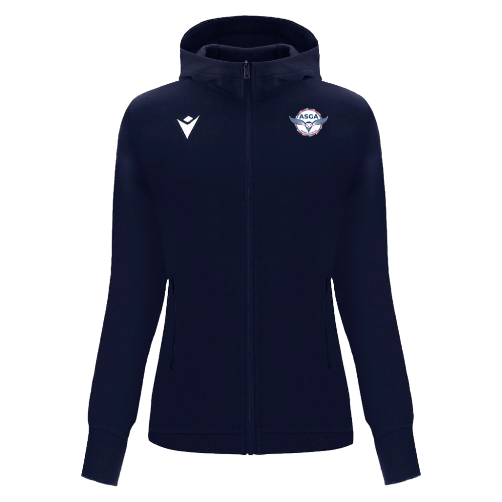 Macron Veste femme drum navy logo brodé | Image 1