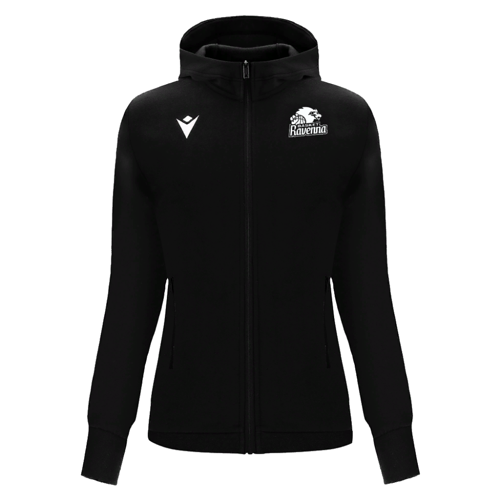 Macron Felpa da donna con cappuccio in cotone drum | Immagine 1