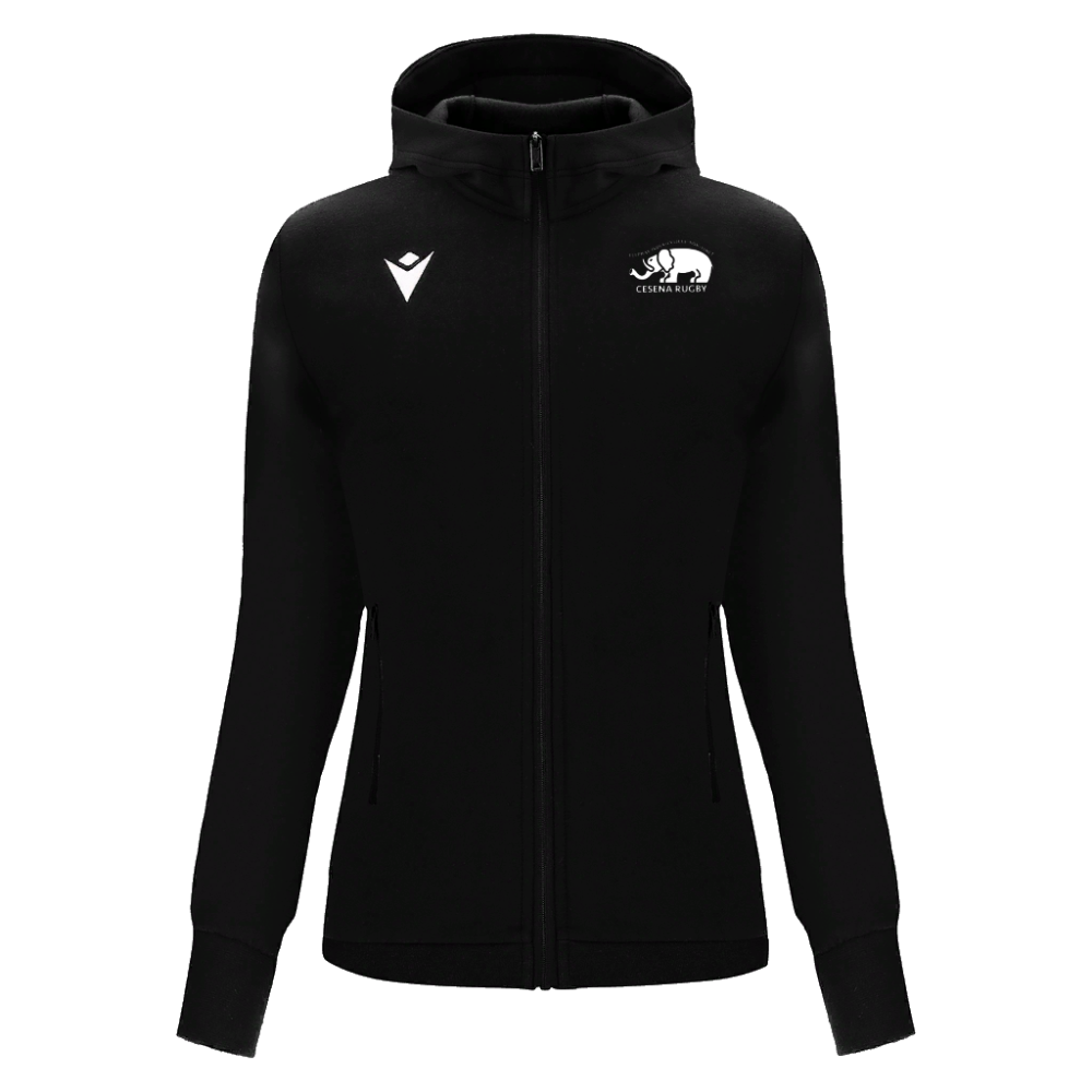 Macron Felpa da donna con cappuccio in cotone drum | Immagine 1