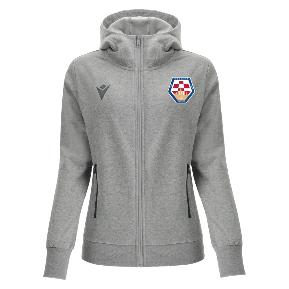 Macron Womens' cotton hooded sweatshirt drum | Image 1