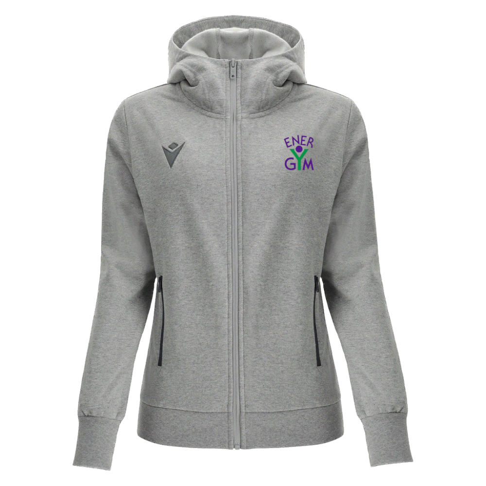 Macron Felpa da donna con cappuccio in cotone drum | Immagine 1