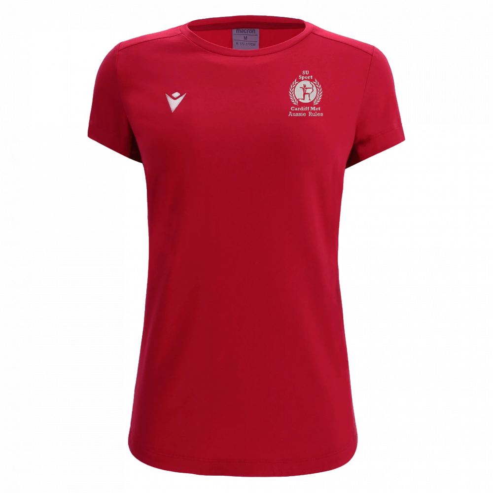 Macron Women's cotton t-shirt lute red sr | Image 1