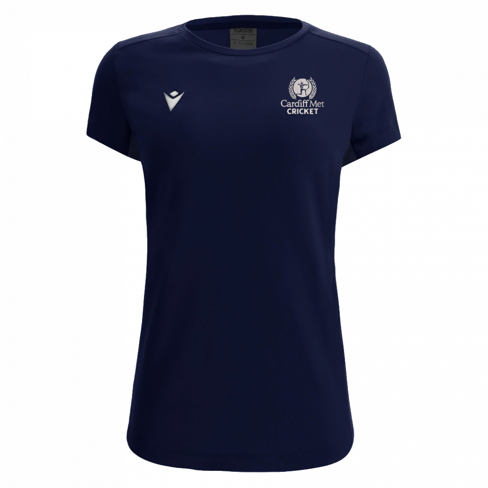 Macron Women's cotton t-shirt lute nav sr | Image 1