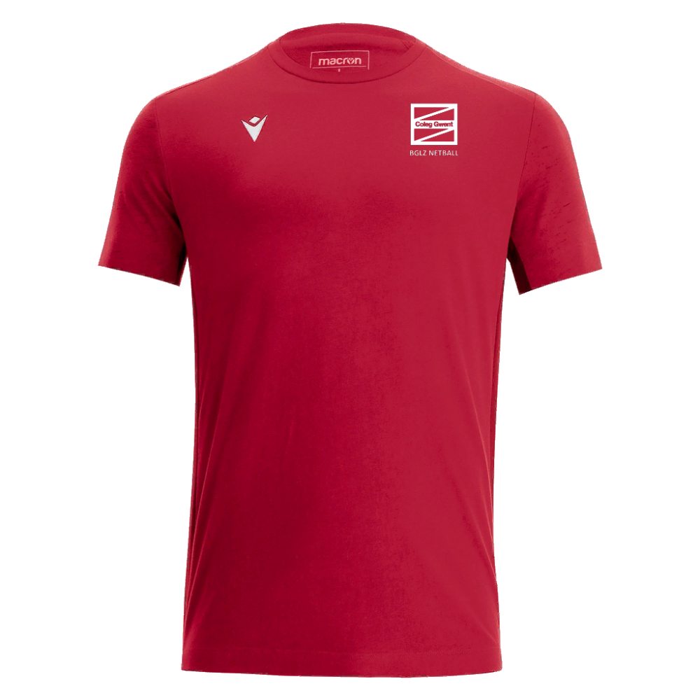 Macron Cotton t-shirt nevel red jr | Image 1