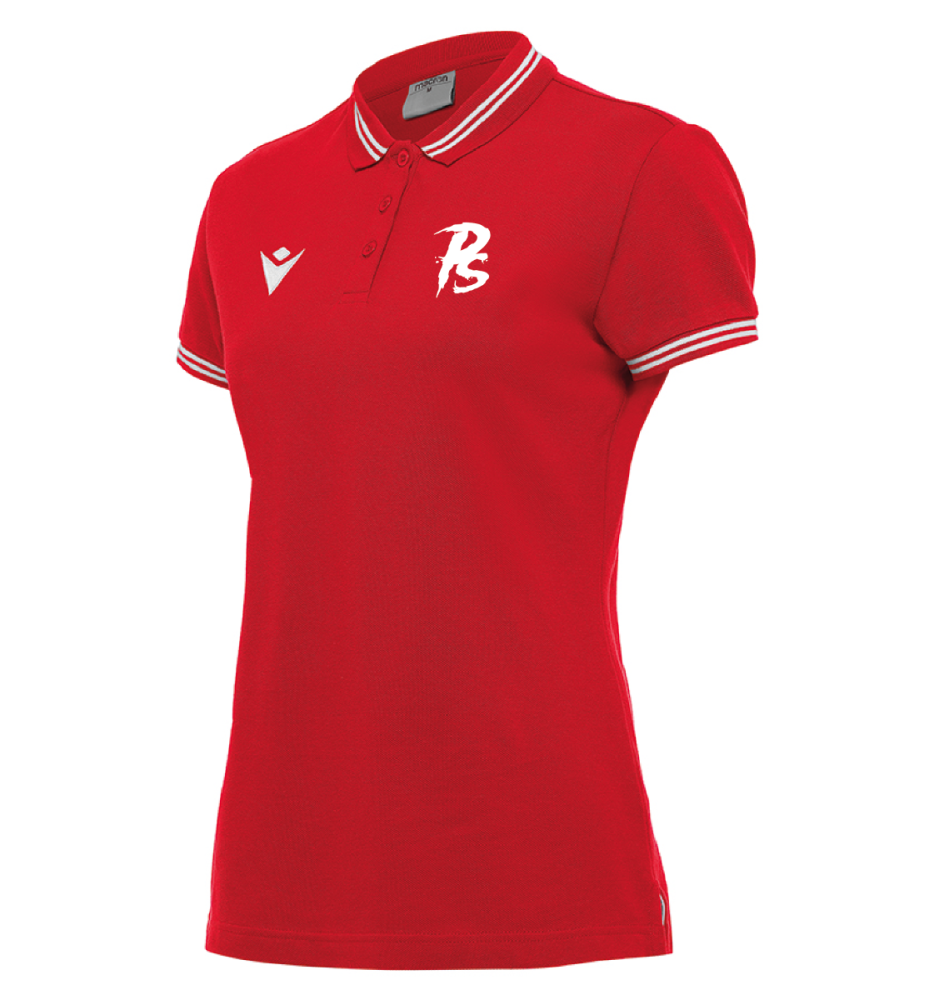 Macron Ps team women polo red/wht ss | Bild 1