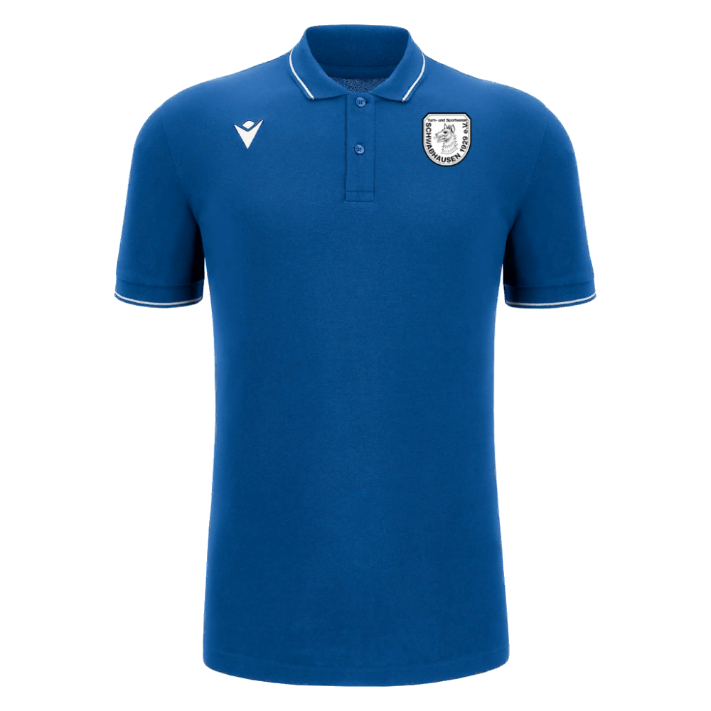 Macron Comedy poloshirt inkl. wappen | Bild 1