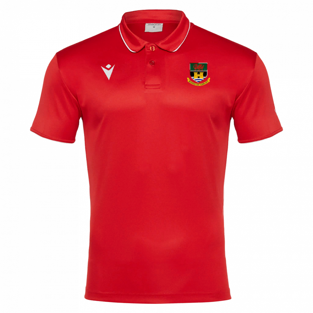 Macron Draco hero polo red jr | Image 1