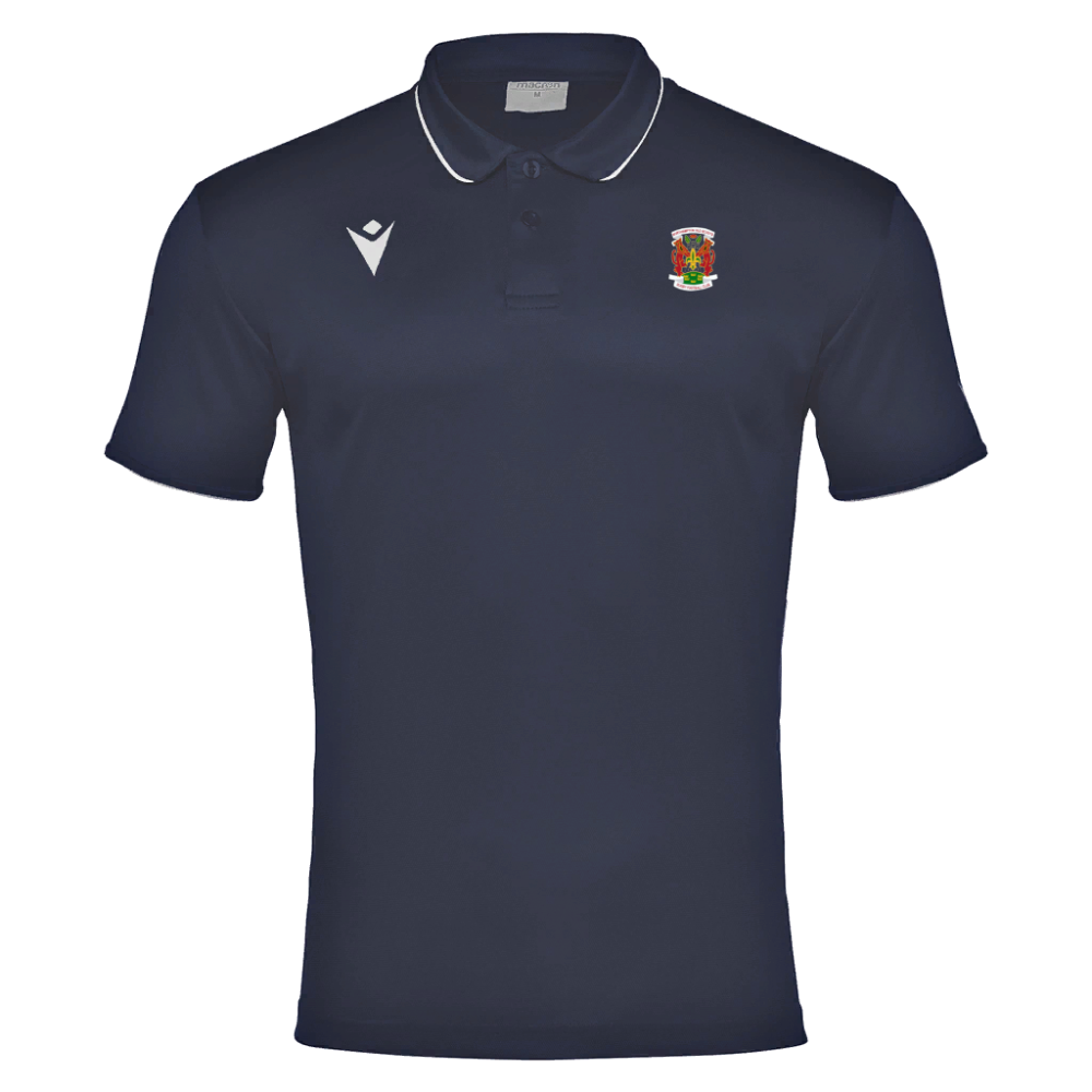 Macron Draco hero polo nav/wht jr | Image 1